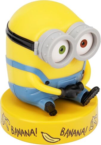 Paladone Minions Bob Mini 3D Icon Light, Officially Licensed 3D Figurine LED Lamp Collectible for Kids, Bedroom & Home Décor, Film Merchandise | 9.5cm Bob Character Light • Soft LED Glow • Battery Powered Collectible Bedroom Décor in Saudi Arabia