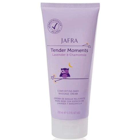 Jafra tender moments lavander y chamolle baby massage cream, baby hair and body wash, calming baby cologne in Saudi Arabia