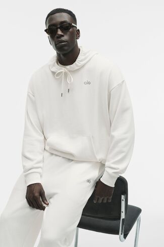 Alo Yoga Accolade Hoodie - Ivory in Kuwait