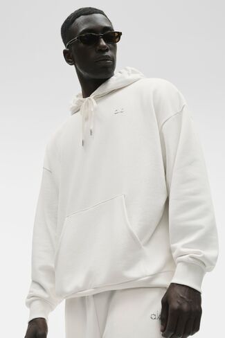 Alo Yoga Accolade Hoodie - Ivory in Kuwait