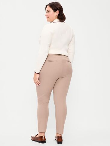 Old Navy High-Waisted Pixie Skinny Ankle Pants - Chocolate Malted in Kuwait