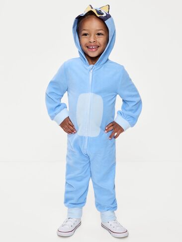 Old Navy Bluey™ Hooded Unisex Fleece One-Piece for Toddler - Bluey in Kuwait