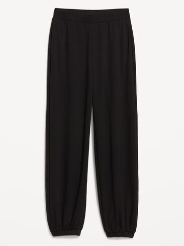 Old Navy Oversized Bounce Lite Bubble Jogger Sweatpants - Black Jack in Kuwait