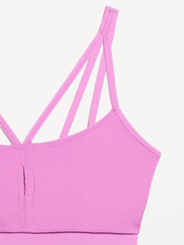 Old Navy StudioSmooth Strappy Light Support Top - Rock Rose in Kuwait