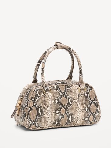Old Navy Mini Bowler Bag - Snake in Kuwait