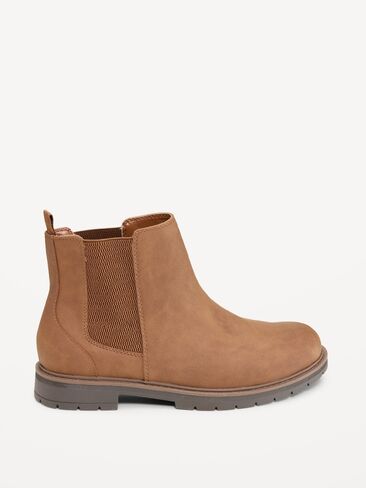 Old Navy Chelsea Boots for Men - Cognac Brown in Kuwait