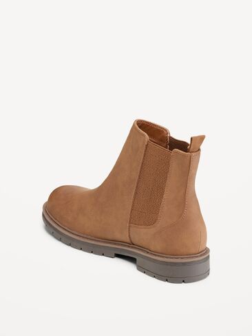 Old Navy Chelsea Boots for Men - Cognac Brown in Kuwait