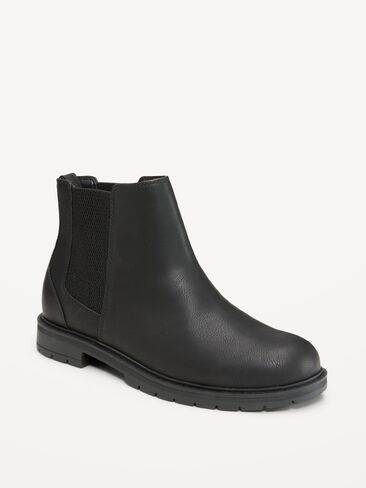 Old Navy Chelsea Boots for Men - Black Jack in Kuwait