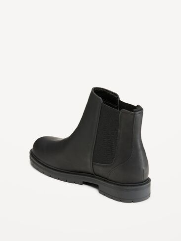 Old Navy Chelsea Boots for Men - Black Jack in Kuwait