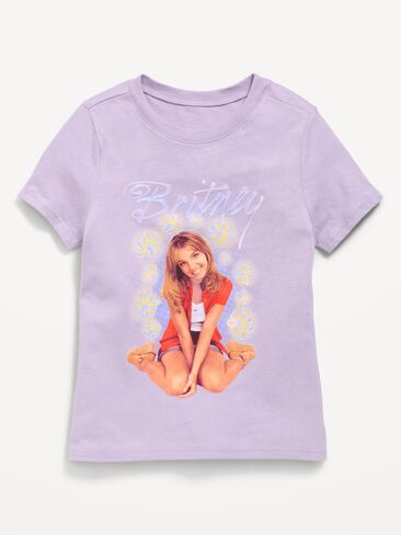 Old Navy Britney Spears™ Graphic T-Shirt for Toddler Girls - Spring Wisteria in Kuwait