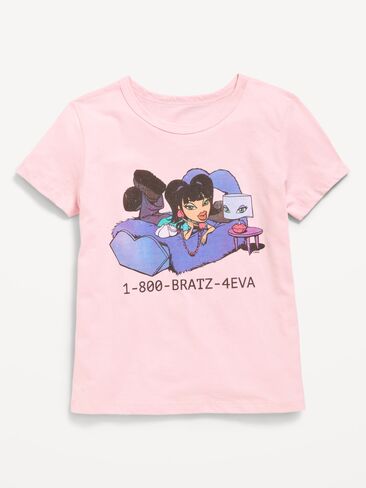 Old Navy Bratz™ Graphic T-Shirt for Girls - Pink Pirouette in Kuwait