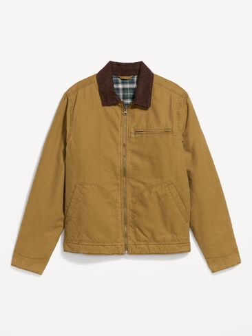 Old Navy Canvas Barn Jacket - Wetland Reed in Kuwait