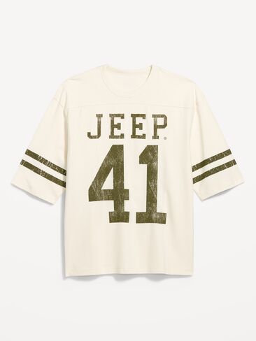 Old Navy Crew-Neck Football Top - Sea Salt in Kuwait