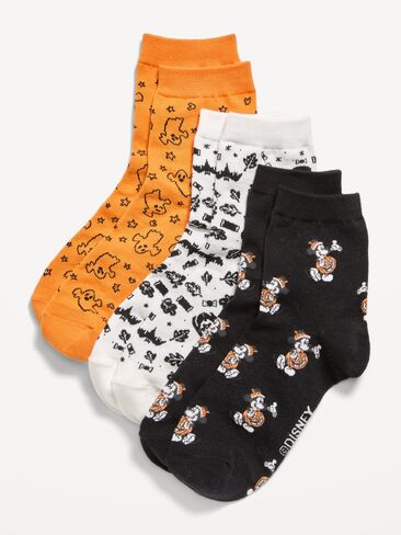 Old Navy Disney© 3-Pack Crew Socks for Women - Halloween in Kuwait