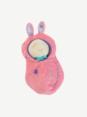 Old Navy Manhattan Toy Snuggle Pod Hunny Bunny Peach Baby Doll - Multi in Kuwait