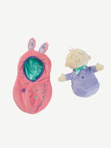 Old Navy Manhattan Toy Snuggle Pod Hunny Bunny Peach Baby Doll - Multi in Kuwait