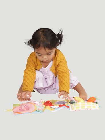 Old Navy Manhattan Toy Mini-Apple Farm Soft Activity Book - Multi in Kuwait