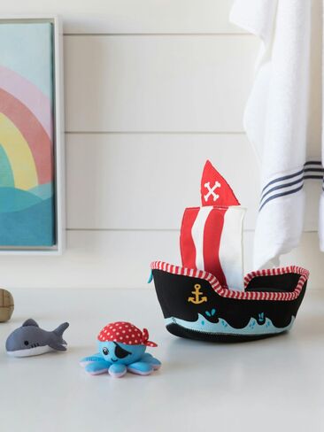 Old Navy Manhattan Toy Neoprene Pirate Ship Bath Toy - Multi in Kuwait
