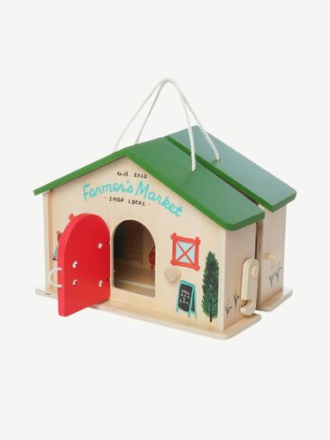 Old Navy Manhattan Toy Farmers Market Day Wooden Playset - Multi in Kuwait