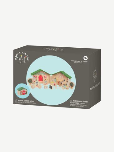 Old Navy Manhattan Toy Farmers Market Day Wooden Playset - Multi in Kuwait