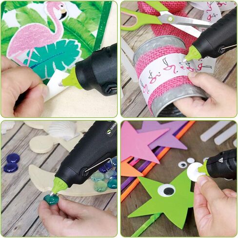 Surebonder Hot Glue Gun Full Size, Dual Temperature 40W Glue Gun for DIY, Craft, & Home Repair, Uses 7/16" Glue Sticks, Black in Kuwait