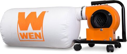 WEN Woodworking Dust Collector, 5.7-Amp Motor with 12-Gallon Bag, Mobile Base, and Optional Wall Mount (DC3401) in Kuwait