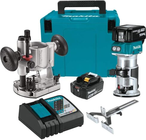 Makita XTR01Z 18V LXT Lithium-Ion Brushless Cordless Compact Router in Kuwait