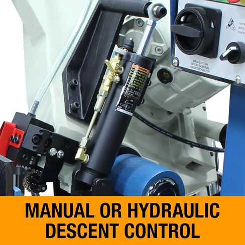 Baileigh 10-1/2" Variable-Speed Dual-Mitering Bandsaw, 2 HP, 220V 1Ph (Model BS-350M) in Kuwait