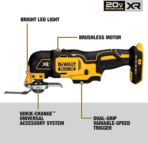 DEWALT 20V MAX Power Tool Combo Kit, 10 Tool Cordless Power Tool Set, 2 Batteries, Charger and 2 Bags Included, Dewalt Brushless Combo Kit (DCK1021D2) in Kuwait