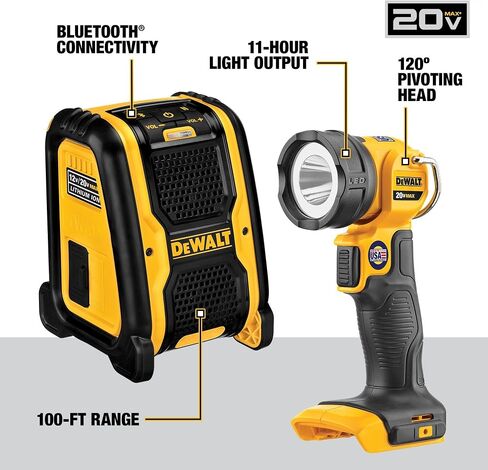 DEWALT 20V MAX Power Tool Combo Kit, 10 Tool Cordless Power Tool Set, 2 Batteries, Charger and 2 Bags Included, Dewalt Brushless Combo Kit (DCK1021D2) in Kuwait
