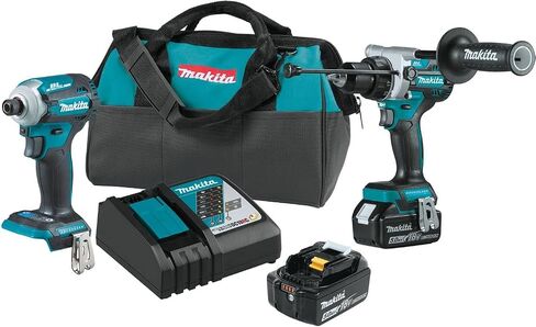 Makita XT288T 18V LXT® Lithium-Ion Brushless Cordless 2-Pc. Combo Kit (5.0Ah) in Saudi Arabia