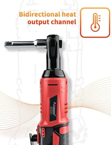 AOBEN Cordless Electric Ratchet Wrench Set, 3/8" 12V Power Ratchet Tool Kit With 2 Packs 2000mAh Lithium-Ion Battery And Charger in Saudi Arabia