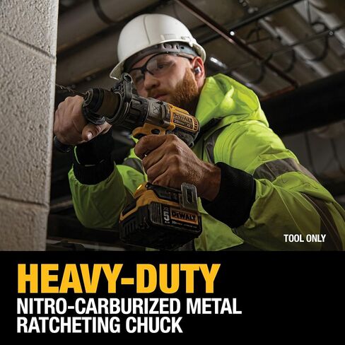 DEWALT 20V MAX XR Cordless Hammer Drill Driver Brushless, Heavy Duty 1/2", 3-Speed, Tool Only (DCD996B) in Kuwait