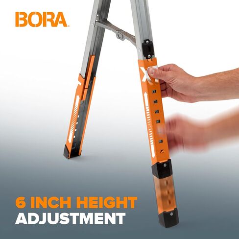BORA Speedhorse XT Saw Horses 2 Pack Adjustable Folding Heavy Duty Sawhorse in Kuwait