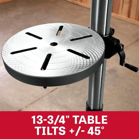 JET 17-Inch Floor Drill Press, 16 Speed, 3/4 HP, 115/230V 1Ph (Model JDP-17MF) in Kuwait