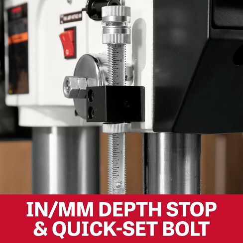 JET 17-Inch Floor Drill Press, 16 Speed, 3/4 HP, 115/230V 1Ph (Model JDP-17MF) in Kuwait