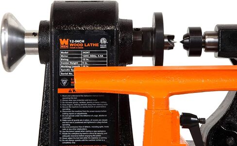 WEN LA3424 4.5-Amp 12-Inch by 18-Inch 5-Speed Benchtop Wood Lathe in Kuwait