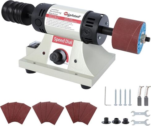 Jewelry Polisher Versatile Polishers & Buffers for Bench Grinder - Ideal for Jewelry Polishing and Finishing Jobs,With 6 Cloth Wheels, 2 Abrasive Fiber Wheels, Safety Glass, 3 Polish Compound in Kuwait
