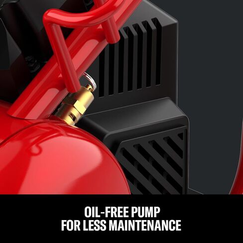 CRAFTSMAN Air Compressor, 2 Gallon Portable Air Compressor 1/3HP Max 125 PSI Oil-Free Light Weight with 10 PCS Accessory Kit in Kuwait