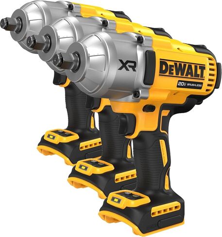 DEWALT 20V MAX Cordless Impact Wrench, 1/2 Impact Gun, 4-Speed High Torque with Hog Ring Anvil and LED Light, Brushless Motor, Precision Wrench, Tool Only (DCF900B) in Kuwait