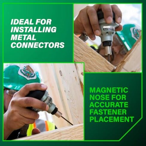 Metabo HPT Palm Nailer, Magnetic Nose 360° Swivel, Joist Hangers, NH90AB | Pneumatic Power Nailers for Connectors, 2-1/2 to 3-1/2 in. Bulk Fasteners, 360-Degree Rotation Air Fitting in Kuwait