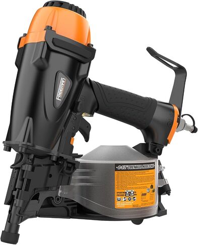 Freeman Pneumatic 15 Degree 2-1/2" Coil Siding Nailer with Adjustable Metal Belt Hook | PCN65 in Kuwait