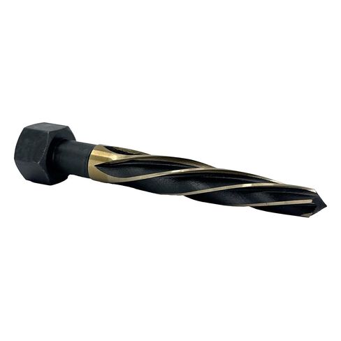 Drill America 11/16" Hex Shank Black and Gold Long Bridge/Construction Reamer, KFD Series in Saudi Arabia