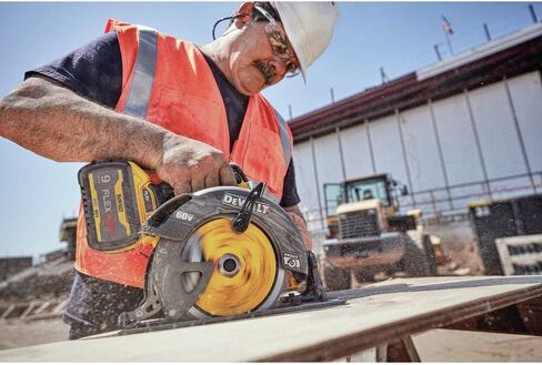 DEWALT FLEXVOLT 60V MAX* Circular Saw with Brake, 7-1/4-Inch, Tool Only (DCS578B) in Kuwait
