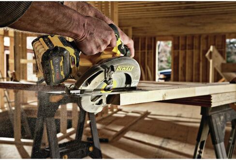 DEWALT FLEXVOLT 60V MAX* Circular Saw with Brake, 7-1/4-Inch, Tool Only (DCS578B) in Kuwait