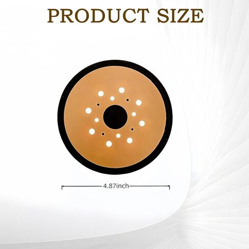 380278-00 Replacement for Black & Decker Sander Pad | Hook and Loop Sanding Pad Fits Black & Decker N601645 BDERO600 BDERO100 RO100B RO100K TS720 Q800K RO100 RO100 Q800K BT300 in Kuwait