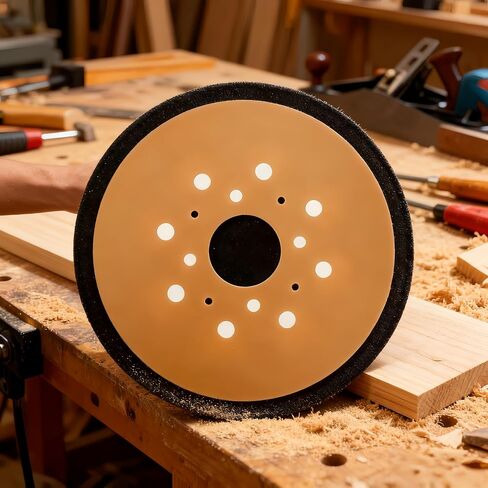 380278-00 Replacement for Black & Decker Sander Pad | Hook and Loop Sanding Pad Fits Black & Decker N601645 BDERO600 BDERO100 RO100B RO100K TS720 Q800K RO100 RO100 Q800K BT300 in Kuwait