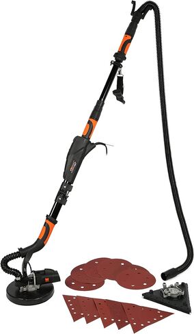 WEN DW5084 5-Amp 2-in-1 Variable Speed Dual-Head Drywall Sander with 15-Foot Dust Hose , Black in Kuwait