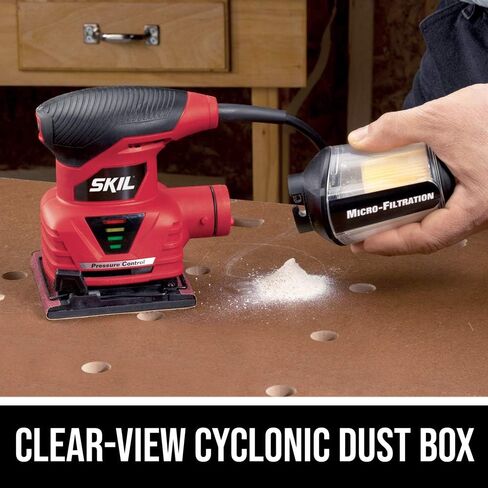SKIL 2.0 Amp 1/4 Sheet Palm Sander with Pressure Control - 7292-02 in Kuwait