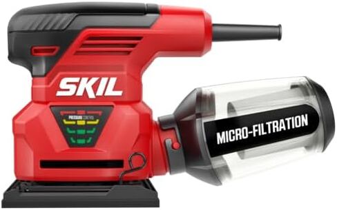 SKIL 2.0 Amp 1/4 Sheet Palm Sander with Pressure Control - 7292-02 in Kuwait